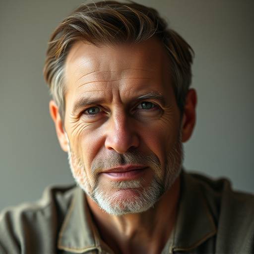 Foto van David Bakker, acteur.