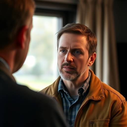Frank Lammers voorbereidt zich voor een nieuwe auditie.